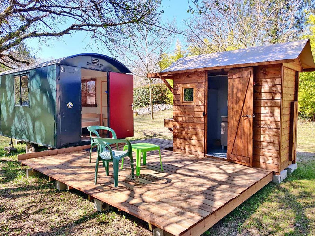 Camping La Vaugelette - Drome Montclar-sur-Gervanne Luaran gambar